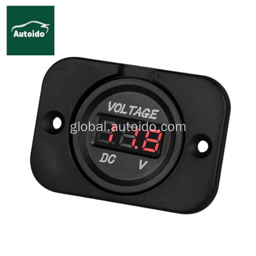 Voltmeter Lcd Waterproof Car Voltmeter Digital Display Panel Supplier